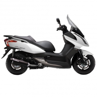Leovince Nero Compleet Uitlaatsysteem met E-keur Kymco Dink Street 125i 2009-2016